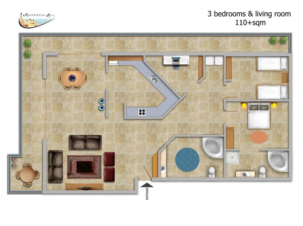 Andromeda Hill Apartments And Spa 特拉维夫 外观 照片